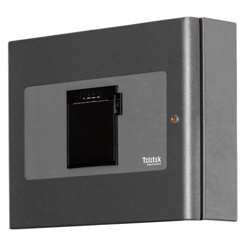 Accesorii sisteme incendiu - Modul imprimanta termica in carcasa metalica pentru centralele iRIS4/8 - TELETEK IRISMPrinterBox