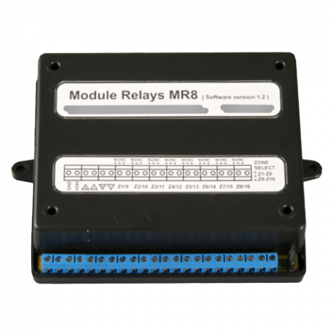 Detectie incendiu - Modul releu pentru MAG8Plus - TELETEK MR8
