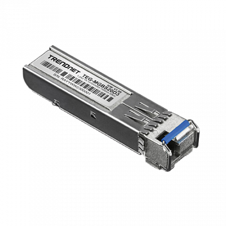 Echipamente active FO - Modul SFP Dual Wavelength Single-Mode Simplex LC, 1.25G, TX:1310nm/RX:1550nm, 20Km - TRENDnet TEG-MGBS20D3