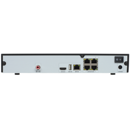 NVR 4 canale IP + 4 porturi POE - ASYTECH seria VT VT-N1304HC-4P [2]