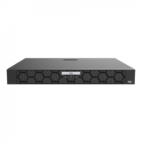 NVR 4K, 16 canale 16MP, 2xSATA, Analiza video, Alarma I/O, 1U - UNV NVR502-16B-IQ [0]
