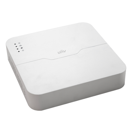 NVR Network Video Recorder - NVR seria Easy, 4 canale 8MP + 4 porturi Long PoE, H.265 Ultra - UNV NVR301-04LS3-P4