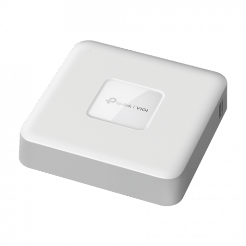 NVR Network Video Recorder - NVR 4K, 4 canale max. 8MP, 4 porturi PoE, Audio IN/OUT, Speaker, 1 x SATA - TP-Link VIGI VIGINVR1104H-4P