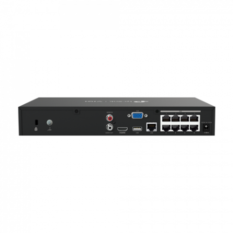 NVR 4K, 8 canale max. 8MP, 8 porturi PoE, Buget PoE 113W, Audio IN/OUT, 1 x SATA, 1U - TP-Link VIGI VIGINVR1008H-8MP [1]