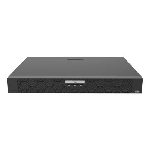 NVR Network Video Recorder - NVR 4K seria Prime, AcuSearch, 32 canale, max 16MP, 2 x SATA, Analiza video, Alarma I/O, 1U - UNV NVR502-32E-IX-G