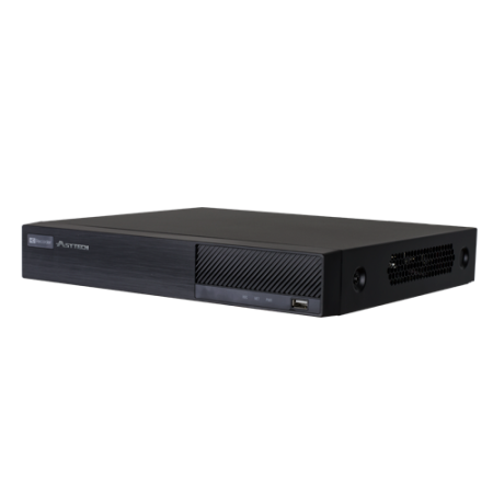 NVR Network Video Recorder - NVR 8 canale IP + 8 porturi POE - ASYTECH seria VT VT-N1308HC-8P