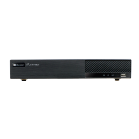 NVR 8 canale IP + 8 porturi POE - ASYTECH seria VT VT-N1308HC-8P [1]