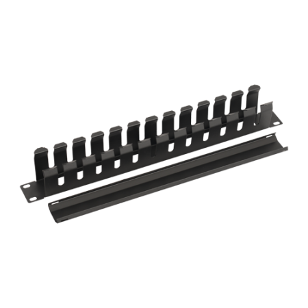 Retelistica - Organizator metalic cabluri, 1U, 12 out - ASYTECH Networking ASY-CM-12