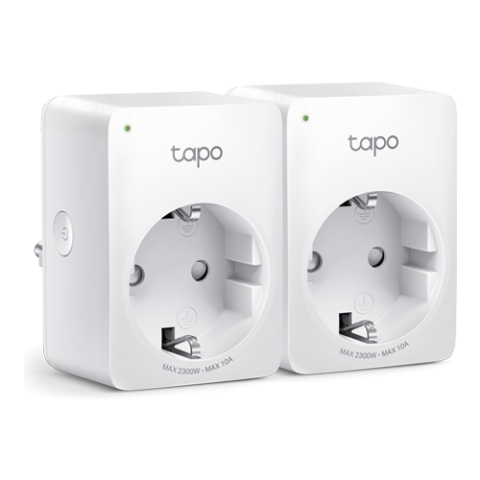 Diverse - Pachet 2 prize smart, Wi-Fi, 10A, control vocal - TP-Link Tapo TapoP100(2-pack)