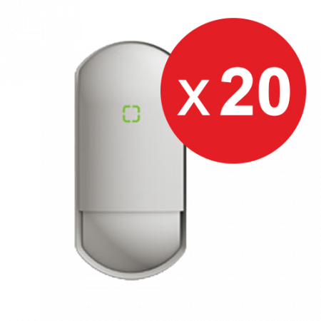 Detectoare - PACHET 20 buc. - Detector de miscare PIR FLX-S-ST FLX-S-ST-20