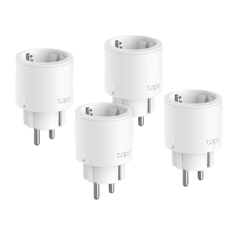 Diverse - Pachet 4 prize smart, 16A, 3680W, Wi-Fi, control vocal, monitorizare consum - TP-Link Tapo TapoP115(4-pack)