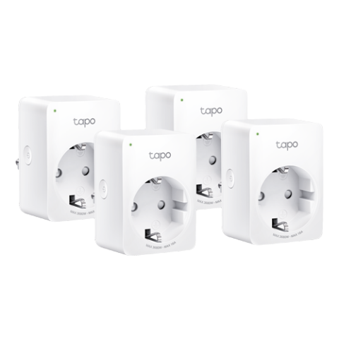 Diverse - Pachet 4 prize smart, 16A, Wi-Fi, control vocal, monitorizare consum - TP-Link Tapo TapoP110(4-pack)