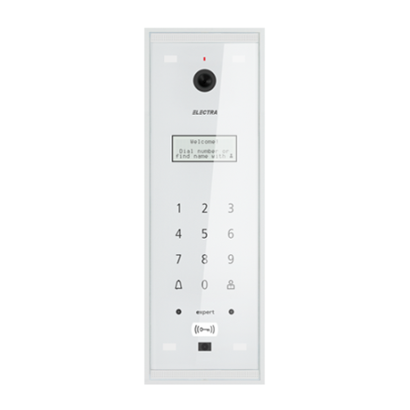 Panouri exterioare - Panou exterior video EXPERT pentru BLOCURI - 255 de Familii, G3 - ELECTRA VPM.0BS03.ELWE5