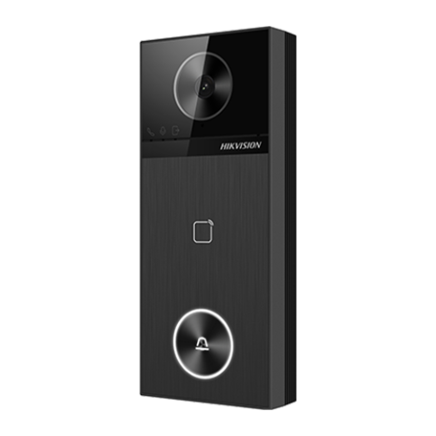 Panou exterior videointerfon TCP/IP 4MP, IR 3m, Wi-Fi6, Bluetooth, M1, IP65 - HIKVISION DS-KV6114-WBE1 [2]