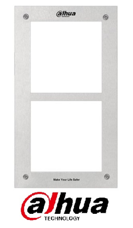 Interfonie audio video - Panou frontal pentru 2 module Dahua VTOF002