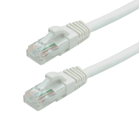Conectica LAN RJ si FO - Patch cord Gigabit UTP cat6, LSZH, 2.0m, alb - ASYTECH Networking TSY-PC-UTP6-2M-W