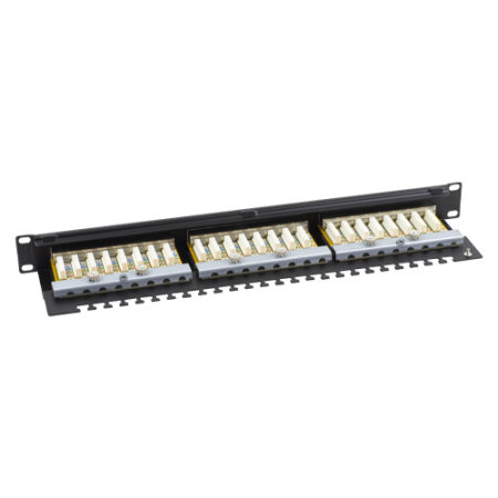 Patch Panel 1U, FTP cat5e, 24 porturi RJ45 - ASYTECH Networking ASY-PP-FTP5E-24 [2]