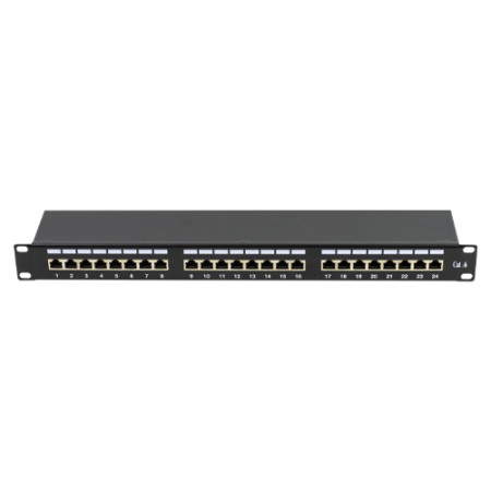 Patch Panel 1U, FTP cat6, 24 porturi RJ45 - ASYTECH Networking ASY-PP-FTP6-24 [1]