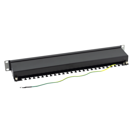 Patch Panel 1U, FTP cat6A, 24 porturi RJ45 - ASYTECH Networking ASY-PP-FTP6A-24 [3]
