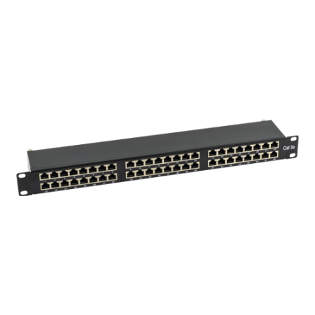 Retelistica - Patch Panel 2U, FTP cat5e, 48 porturi RJ45 - ASYTECH Networking ASY-PP-FTP5E-48