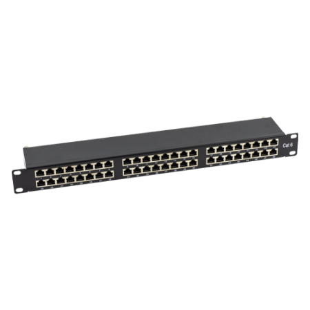 Retelistica - Patch Panel 2U, FTP cat6, 48 porturi RJ45 - ASYTECH Networking ASY-PP-FTP6-48