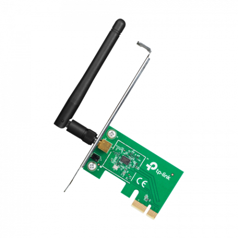 Adaptoare Wi-Fi si accesorii USB - Placa de retea Wi-Fi 4, 2.4 Ghz, 150Mbps, 2dBi, PCI Express - TP-LINK TL-WN781ND
