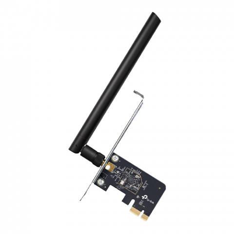 Adaptoare Wi-Fi si accesorii USB - Placa de retea Wireless TP-Link Archer T2E AC600 Dual-Band PCIe - TP-LINK ArcherT2E