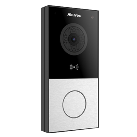 Panouri exterioare - Post de apel Videointerfon IP Akuvox E12W wifi, NFC, BLE si RFID
