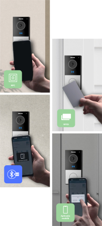 Post de apel Videointerfon IP Akuvox E12W wifi, NFC, BLE si RFID [1]