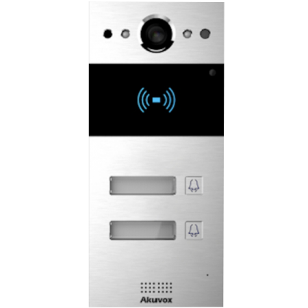 Post de apel videointerfon IP SIP Akuvox R20BX2 cu 2 butoane