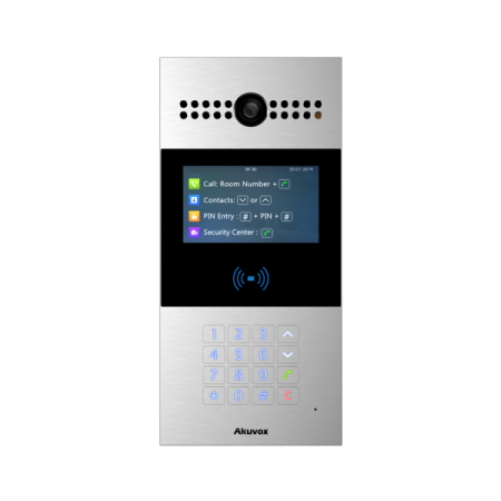 Panouri exterioare - Post de apel videointerfon IP SIP Akuvox R28A cu ecran LCD color