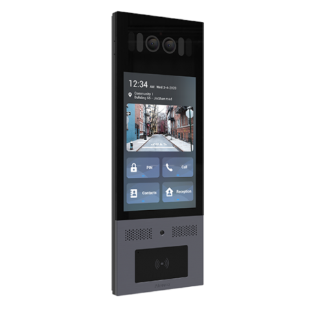 Panouri exterioare - Post de apel Videointerfon IP SIP Akuvox X915S cu recunoastere faciala si ecran touchscreen 8 inch
