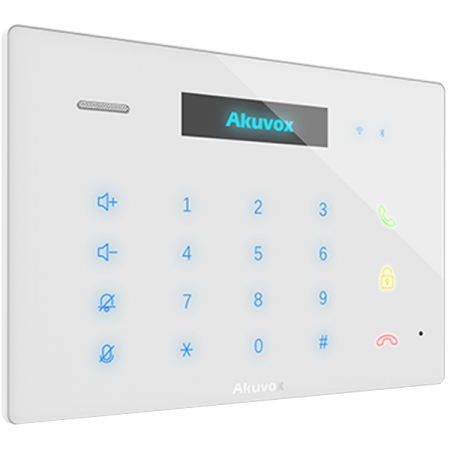 Interfonie audio video - Post de interior IP SIP Akuvox C312A audio cu tastatura touchscreen si afisaj OLED