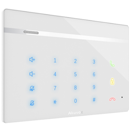 Interfonie audio video - Post de interior IP SIP Akuvox C312S audio cu tastatura touchscreen