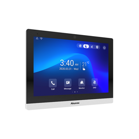 Interfonie audio video - Post de interior IP SIP Akuvox C319A monitor de 10 inch