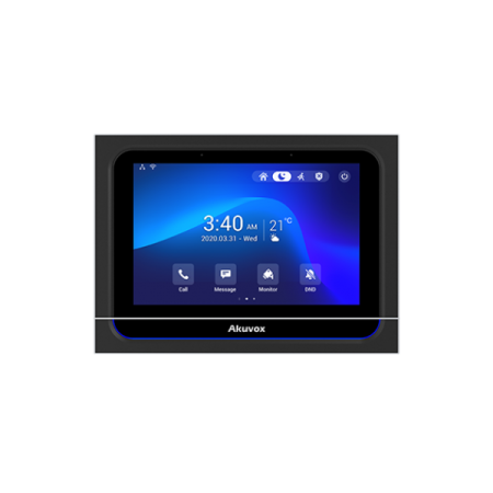 Post de interior IP SIP Akuvox X933W monitor de 7 inch PoE [1]