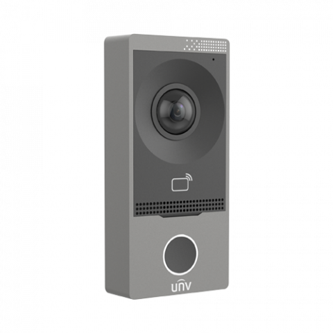 Post exterior videointerfon TCP/IP, IR, Wi-Fi - UNV OEU-201B-HMK-W [1]
