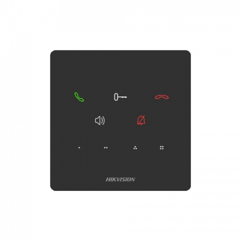 Posturi interioare - Post interior interfon TCP/IP, 9 butoane, PoE - HIKVISION DS-KH6000-E1