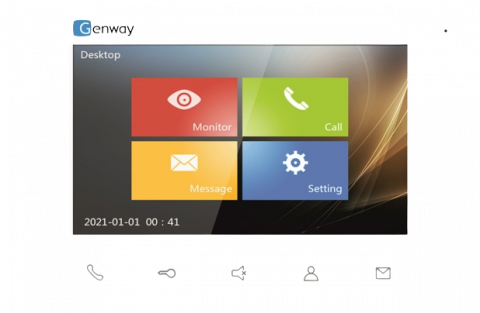 Monitor suplimentar color Genway F3230