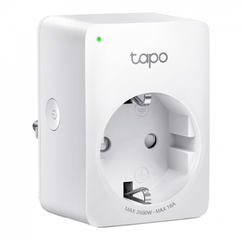 Module si comunicatoare - Priza inteligenta, 16A Wi-Fi, control vocal, monitorizare consum - TP-Link Tapo TapoP110