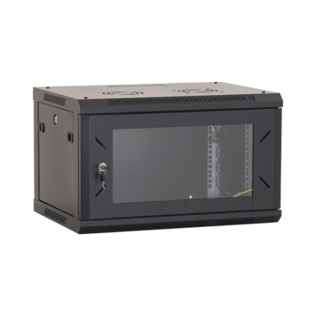 Retelistica - Rack perete 4U 19'' 600x450, negru - ASYTECH Networking ASY-4U-6045W
