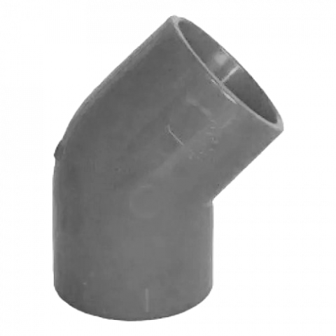 Accesorii sisteme incendiu - Racord ABS 45Â° gri pentru teava de 25 mm, 10 bucati - Honeywell PIP-006-G