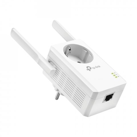 Range Extender Wi-Fi 4, 300 Mbps, Passthrough, 1 x RJ45 10/100 Mbps - TP-Link TL-WA860RE [2]