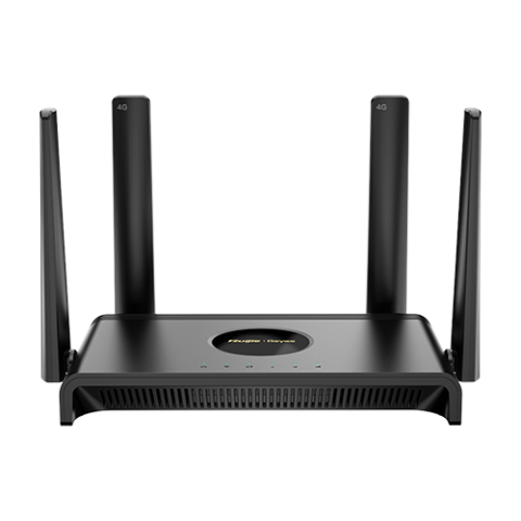 Router 4G LTE, Wi-Fi 4, N300, 1 x slot Nano SIM, 4 x RJ45 1G, Cloud Management - Ruijie Reyee RG-EW300T [1]