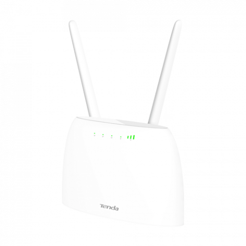 Router 4G, Wi-Fi, N300, 2.4GHz, 1 x SIM, 2 x RJ45 10/100 Mbps, 1 x RJ11 - TENDA TND-4G06 [1]