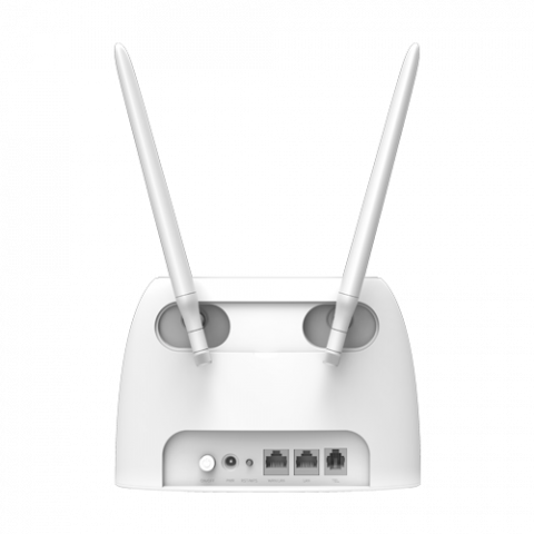 Router 4G, Wi-Fi, N300, 2.4GHz, 1 x SIM, 2 x RJ45 10/100 Mbps, 1 x RJ11 - TENDA TND-4G06 [2]