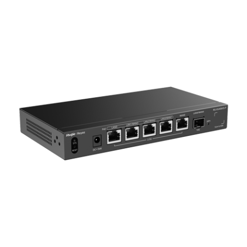 Router 5 x RJ45 2.5G (4 x PoE+), 1 x SFP+ 10G, Multi-WAN, Cloud Management - Ruijie Reyee RG-EG406XS-P [2]