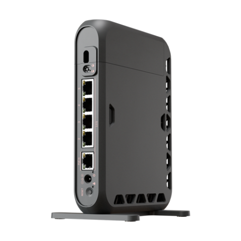 Router hAP beÂ³, Wi-Fi 7, Triple-Band, 5 x RJ45 2.5G, IoT, Bluetooth, PoE-In af/at - MikroTik MA53UG+HbeH [1]