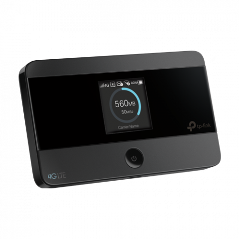 Router portabil 4G, Wi-Fi 4, Nano SIM, microSD, Baterie 2100 mAh - TP-Link M7350 [1]