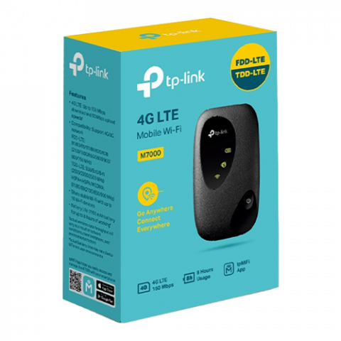 Router portabil Wi-Fi 4G LTE TP-Link M7000 slot SIM - TP-LINK M7000 [2]